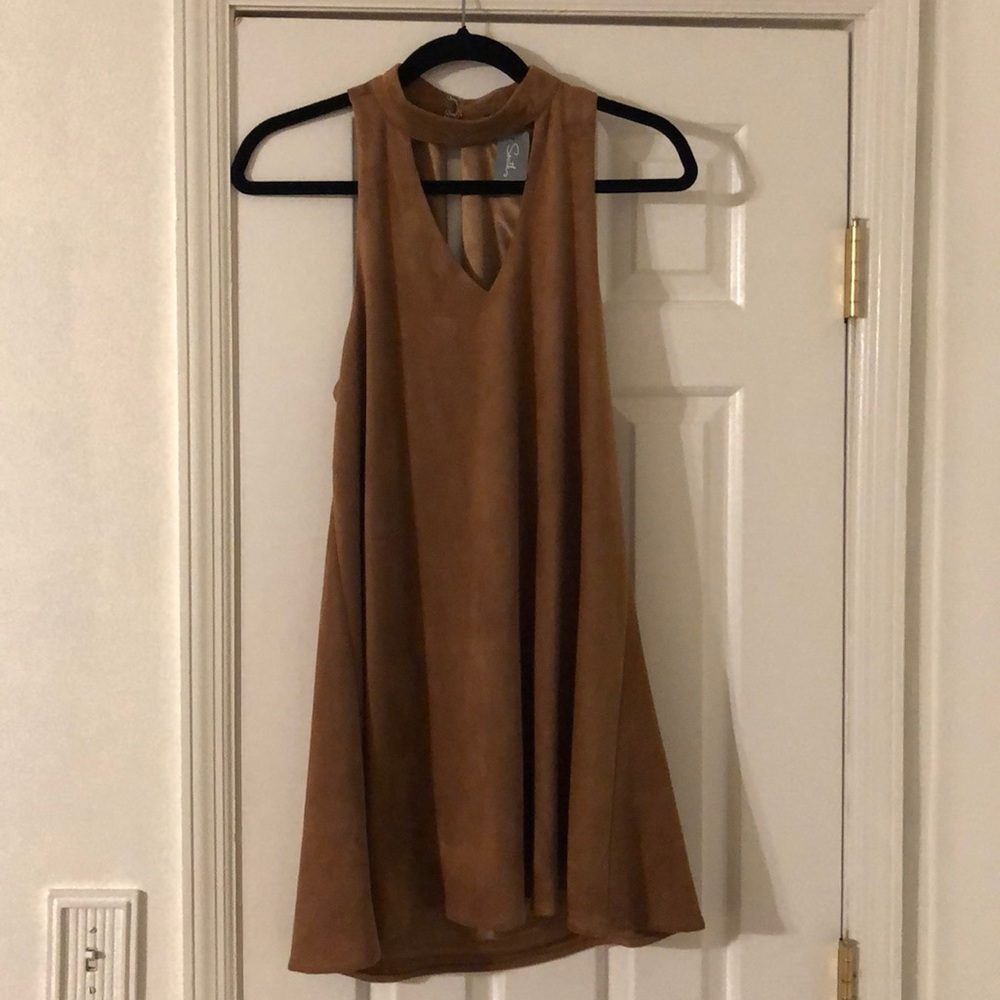 Suede Dress